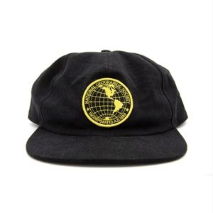 Parks Project Black Hat with Retro/Vintage Patch